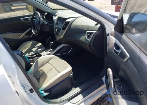 2013 Hyundai Veloster Base W/Gray из США, поврежденный, VIN KMHTC6AD1DU165476